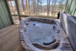 2 Person Hot Tub just outside Master Bedroom